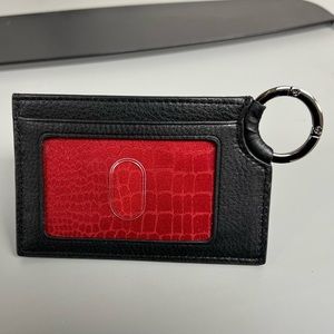 🆕 Hammitt 22 West Black Lugano, classic cardholder with a trusty key ring twist